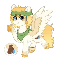 Size: 1897x1872 | Tagged: safe, artist:pink-pone, derpibooru import, oc, oc:sandy skye, pegasus, pony, colored wings, image, male, png, simple background, solo, stallion, transparent background, two toned wings, wings