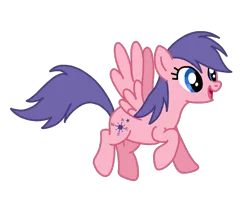 Size: 826x675 | Tagged: safe, artist:mattiedrawsponies, derpibooru import, north star, pegasus, pony, blue eyes, cute, female, flying, full body, g1, g1 to g4, g4, generation leap, hooves, image, mare, north star can fly, northabetes, png, purple hair, purple mane, purple tail, raised hoof, raised leg, simple background, tail, transparent background