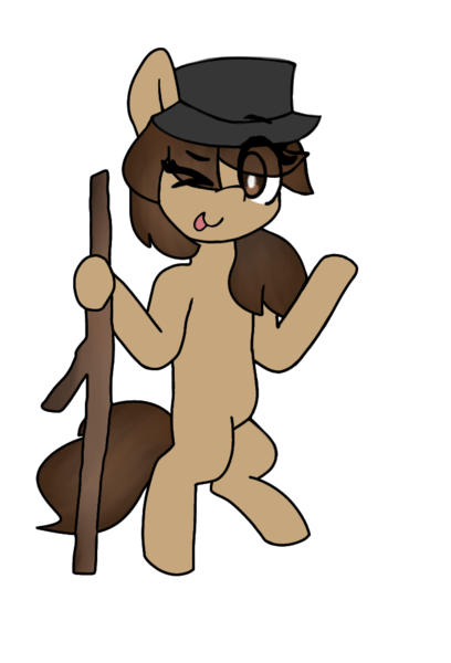 Size: 690x1015 | Tagged: safe, artist:seylan, derpibooru import, oc, oc:kurkou, unofficial characters only, pegasus, pony, bipedal, digital art, image, png, simple background, solo, stick, transparent background