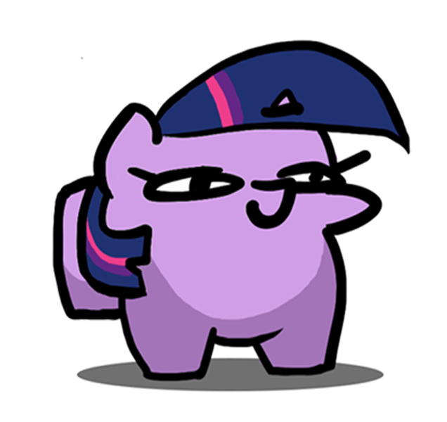 Size: 660x623 | Tagged: safe, derpibooru import, twilight sparkle, amogus, among us, image, jpeg, meme, simple background, sus (among us), twiggie