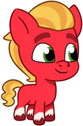 Size: 346x522 | Tagged: safe, artist:malarkey, derpibooru import, edit, sprout cloverleaf, earth pony, pony, my little pony: tell your tale, age regression, baby, baby pony, colt, cute, daaaaaaaaaaaw, foal, g5, image, male, png, simple background, solo, sproutbetes, trace, transparent background, younger