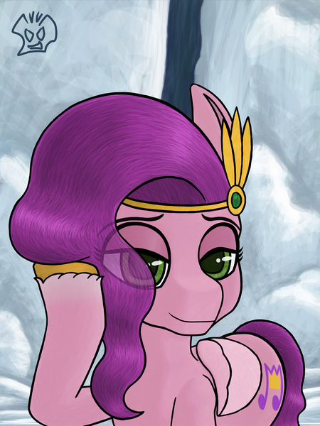 Size: 3000x4000 | Tagged: safe, artist:a-jaller, derpibooru import, pipp petals, pegasus, pony, bedroom eyes, g5, image, png, solo