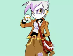 Size: 2320x1784 | Tagged: safe, artist:stevetwisp, derpibooru import, gilda, human, equestria girls, belt, belt buckle, clothes, ear piercing, equestria girls-ified, female, humanized, image, jacket, jpeg, pants, piercing, purse, shirt, solo