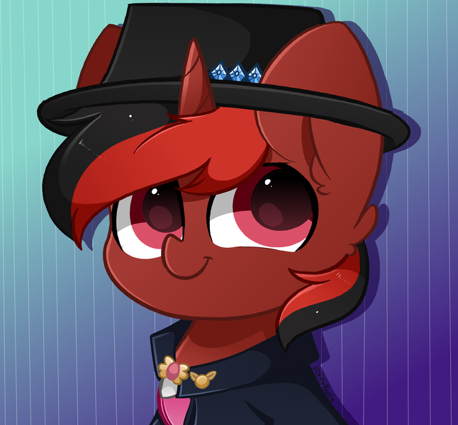 Size: 2800x2600 | Tagged: safe, artist:kittyrosie, derpibooru import, oc, unofficial characters only, pony, unicorn, cap, clothes, cute, ear fluff, hat, horn, image, ocbetes, png, unicorn oc