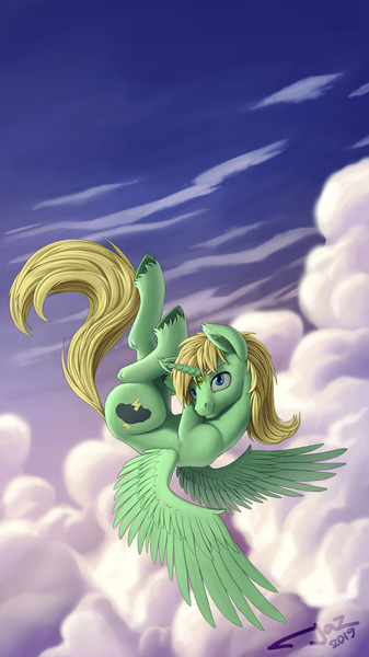 Size: 1500x2667 | Tagged: safe, artist:1jaz, derpibooru import, oc, oc:mark wells, unofficial characters only, alicorn, pony, alicorn oc, horn, image, jpeg, solo, wings