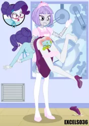 Size: 662x935 | Tagged: suggestive, artist:excelso36, derpibooru import, rarity, human, equestria girls, abuse, ass, barefoot, butt, censored, clothes, commission, crying, feet, female, glasses, high heels, humiliation, image, jpeg, reddened butt, schoolmarm rarity, shoes, spanking, ych result, your character here