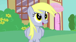 Size: 1280x720 | Tagged: safe, artist:jitterbugjive, derpibooru import, derpy hooves, pegasus, pony, 2012, advertising, animated, disclaimer, female, image, link in description, mail, mailbox, mare, nostalgia, package, sound, webm, youtube link, youtube video