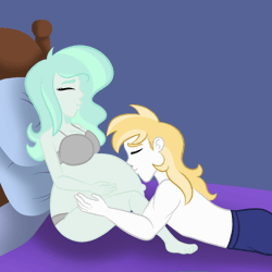Size: 4000x4000 | Tagged: safe, alternate version, derpibooru import, oc, oc:dark glare, oc:paladin knight, equestria girls, animated, aritst:chelseawest, belly, big belly, clothes, equestria girls-ified, gif, horn, image, kissing, lingerie, multiple pregnancy, not prince blueblood, offspring, offspring shipping, offspring's offspring, parent:oc:dark glare, parent:oc:paladin knight, parent:princess cadance, parent:shining armor, parents:hopebra, parents:shiningcadance, pillow, pregnant, quadruplets, quads, sitting, uterus, wings, x-ray