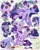 Size: 1632x2048 | Tagged: safe, artist:千雲九枭, derpibooru import, spike, twilight sparkle, twilight sparkle (alicorn), alicorn, dragon, pony, book, cute, eyes closed, female, image, jpeg, looking up, male, mare, pillow, quill, reading, sleeping, sleepy, sweat, sweatdrop, tired, tongue out, twiabetes, wings