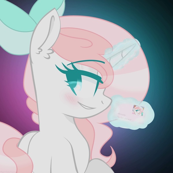 Size: 1170x1170 | Tagged: safe, artist:sugarcubecreationz, derpibooru import, oc, oc:sweetheart, unofficial characters only, pony, unicorn, cheeky, horn, id card, image, jpeg, license, meme, raised eyebrow, simple background, smiling, smirk, solo, unicorn oc
