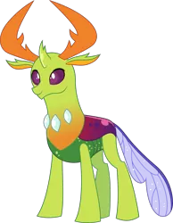 Size: 3000x3858 | Tagged: safe, artist:dashiesparkle, derpibooru import, thorax, changedling, changeling, absurd resolution, image, king thorax, png, simple background, solo, transparent background, vector