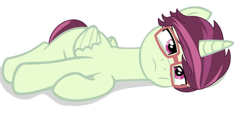 Size: 2272x1168 | Tagged: safe, artist:robertsonskywa1, derpibooru import, alicorn, equestria girls, equestria girls series, road trippin, bored, female, glasses, horn, image, jpeg, katie catley, katrina hadley, lying down, photo, simple background, solo, solo female, white background, wings