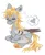 Size: 500x610 | Tagged: safe, artist:webkinzworldz, edit, editor:edits of hate, derpy hooves, pegasus, pony, alternate design, chest fluff, colored hooves, colored wings, eyes closed, female, folded wings, heart, hoof fluff, image, lying down, messy mane, png, simple background, smiling, socks (coat marking), solo, thought bubble, underhoof, white background, wings