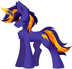 Size: 3542x3366 | Tagged: safe, artist:airiniblock, derpibooru import, oc, oc:vajr, unofficial characters only, unicorn, chest fluff, ear fluff, image, png, simple background, solo, transparent background