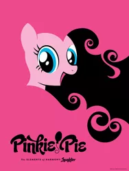 Size: 1240x1652 | Tagged: safe, artist:michael de pippo, derpibooru import, official, part of a set, pinkie pie, earth pony, pony, bust, comic con, female, image, jpeg, mare, portrait, poster, solo