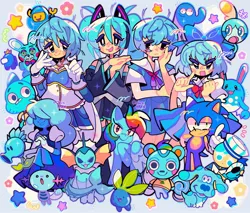 Size: 2048x1742 | Tagged: safe, artist:jack0ran, derpibooru import, rainbow dash, anthro, dog, human, pegasus, pony, vaporeon, among us, cookie run, crossover, female, five nights at freddy's, gumball watterson, hatsune miku, image, jpeg, lapis lazuli (steven universe), lego, male, mare, plants vs zombies, pokémon, simple background, sonic the hedgehog, sonic the hedgehog (series), steven universe, the amazing world of gumball, the lego movie, touhou, toy bonnie, vocaloid