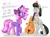 Size: 5400x4000 | Tagged: safe, artist:flutterthrash, derpibooru import, octavia melody, oc, oc:lillybit, earth pony, pony, adorkable, bipedal, bow, bowtie, cello, clothes, cute, dialogue, dork, duo, excited, gaming headset, headphones, headset, image, musical instrument, png, ribbon, scarf, smiling, socks, striped socks