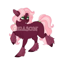 Size: 2427x2300 | Tagged: safe, artist:gigason, derpibooru import, oc, oc:cherry red, earth pony, pony, female, image, magical lesbian spawn, mare, obtrusive watermark, offspring, parent:cheerilee, parent:cherry jubilee, parents:cherrylee, png, simple background, solo, transparent background, watermark