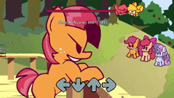 Size: 1280x720 | Tagged: safe, artist:bbpanzu, derpibooru import, apple bloom, babs seed, diamond tiara, scootaloo, silver spoon, sweetie belle, earth pony, pegasus, pony, unicorn, one bad apple, season 3, angry, animated, apple, bipedal, bow, butt, clubhouse, crusaders clubhouse, crying, cutie mark crusaders, eyes closed, female, filly, floppy ears, flying, foal, food, friday night funkin', frown, glasses, hair bow, horn, image, jewelry, mare, plot, sad, scene interpretation, smiling, sound, sweet apple acres, tiara, tree, webm, wings, youtube link