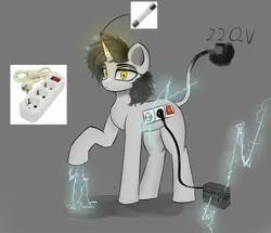 Size: 1999x1718 | Tagged: safe, artist:houl2902, derpibooru import, ponified, object pony, original species, pony, unicorn, image, jpeg, solo