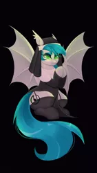 Size: 1500x2668 | Tagged: safe, artist:smooth_wild, derpibooru import, oc, oc:power note, bat pony, clothes, garters, image, nun, png, praying, socks, stockings, thigh highs