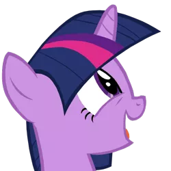 Size: 626x626 | Tagged: safe, artist:benpictures1, derpibooru import, twilight sparkle, pony, unicorn, the crystal empire, cute, female, happy, image, inkscape, looking up, mare, open mouth, png, simple background, solo, transparent background, twiabetes, unicorn twilight, vector