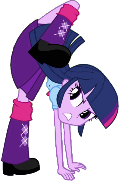 Size: 452x686 | Tagged: safe, artist:pascalmulokozi2, derpibooru import, edit, edited screencap, screencap, twilight sparkle, twilight sparkle (alicorn), alicorn, equestria girls, equestria girls (movie), all fours, background removed, image, png, simple background, solo, transparent background