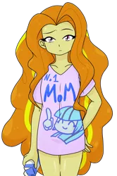 Size: 866x1305 | Tagged: safe, alternate version, artist:batipin, derpibooru import, adagio dazzle, sonata dusk, equestria girls, clothes, eyes closed, image, long hair, looking at you, milk, png, simple background, solo, transparent background