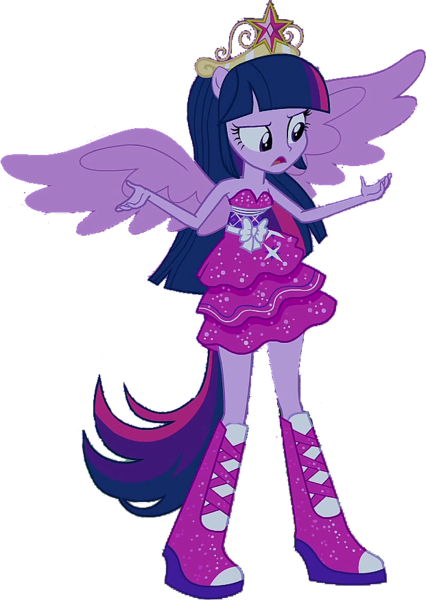 Size: 621x875 | Tagged: safe, artist:pascalmulokozi2, derpibooru import, twilight sparkle, twilight sparkle (alicorn), alicorn, anthro, equestria girls, image, png, solo