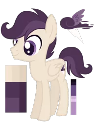 Size: 700x900 | Tagged: safe, artist:monochrome-sunsets, derpibooru import, oc, pegasus, pony, base used, image, male, offspring, parent:rumble, parent:scootaloo, parents:rumbloo, png, simple background, solo, teenager, transparent background