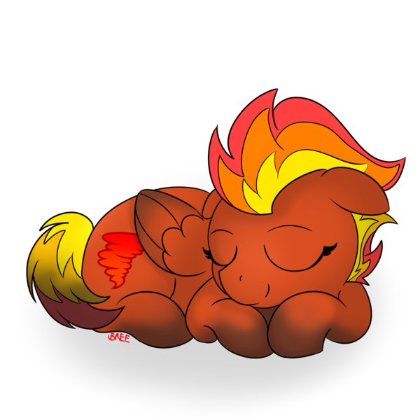 Size: 5000x5000 | Tagged: safe, artist:breebree, derpibooru import, oc, oc:tinderbox, unofficial characters only, pegasus, pony, ash, dirty, dusty, eyelashes, female, fiery mane, fiery tail, floppy ears, folded wings, image, lying down, mare, mean mare, mohawk, orange fur, orange hair, orange mane, pegasus oc, png, punk, pyro, red hair, red mane, simple background, sleeping, smiling, snoozing, solo, soot, sootsies, transparent background, wings, yellow hair, yellow mane