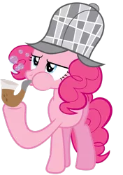 Size: 2057x2915 | Tagged: safe, artist:goblinengineer, derpibooru import, pinkie pie, earth pony, pony, mmmystery on the friendship express, season 2, .ai available, high res, image, pipe, png, simple background, transparent background, vector