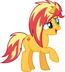 Size: 1024x1140 | Tagged: safe, artist:emeraldblast63, derpibooru import, sunset shimmer, my little pony: tell your tale, spoiler:g5, spoiler:my little pony: tell your tale, spoiler:tyts01e16, g5, image, neighfever, png