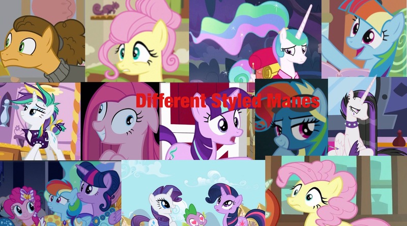 Size: 1989x1105 | Tagged: safe, derpibooru import, edit, edited screencap, screencap, cheese sandwich, fluttershy, pinkie pie, princess celestia, rainbow dash, rarity, spike, starlight glimmer, twilight sparkle, twilight sparkle (alicorn), alicorn, earth pony, pony, unicorn, between dark and dawn, keep calm and flutter on, the cutie pox, the last laugh, alternate hairstyle, book, celestia is not amused, clothes, collar, curly mane, cute, dress, dyed mane, female, gala dress, hair bun, heart, heart eyes, image, jpeg, male, manebow sparkle, pinkamena diane pie, ponytail, punk, punklestia, rainbow fash, raripunk, spiked collar, unamused, wingding eyes