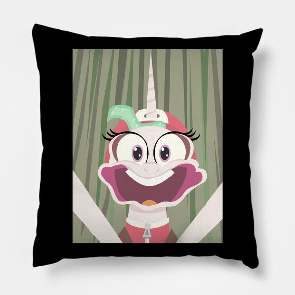 Size: 630x630 | Tagged: safe, artist:samoht-lion, derpibooru import, princess celestia, alicorn, pony, between dark and dawn, clothes, faic, female, helmet, horn, image, jpeg, leotard, mare, mug, open mouth, pillow, screaming, teepublic, teeth, wide eyes, zipline