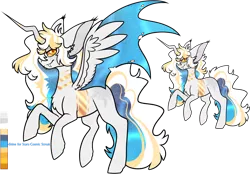 Size: 1280x893 | Tagged: safe, artist:velnyx, derpibooru import, oc, oc:arae, alicorn, pony, bat wings, crooked horn, horn, image, male, png, simple background, solo, stallion, transparent background, wings