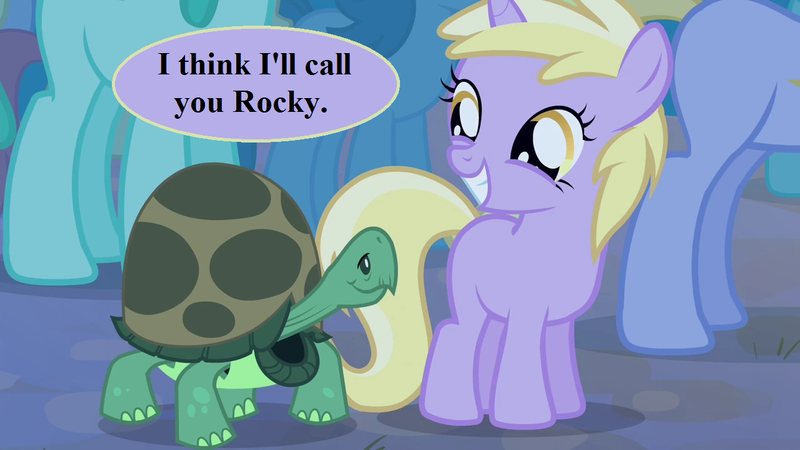 Size: 1280x720 | Tagged: safe, derpibooru import, edit, edited screencap, screencap, dinky hooves, pony, tortoise, filli vanilli, background pony, cute, dinkabetes, image, png