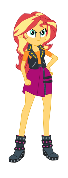 Size: 1800x4734 | Tagged: safe, artist:gmaplay, derpibooru import, sunset shimmer, equestria girls, equestria girls series, rollercoaster of friendship, badass, badass adorable, cute, image, png, shimmerbetes, solo