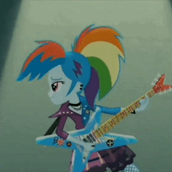 Size: 1080x1080 | Tagged: safe, derpibooru import, edit, edited screencap, screencap, rainbow dash, twilight sparkle, equestria girls, equestria girls (movie), friendship through the ages, guitar centered, rainbow rocks, shake your tail, animated, awesome as i want to be, boots, canterlot high, clothes, cutie mark, cutie mark on clothes, electric guitar, eyes closed, fall formal outfits, female, fingerless gloves, football, gloves, grin, guitar, helping twilight win the crown, image, male, musical instrument, offscreen character, one eye closed, open mouth, open smile, shoes, smiling, sound, sports, tiktok, webm, welcome to the show, wink