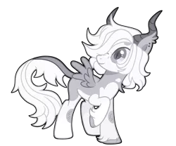 Size: 3600x3000 | Tagged: safe, derpibooru import, oc, unofficial characters only, bat pony, hybrid, kirin, pegasus, bat pony oc, bat wings, image, my little pony, png, wings