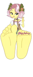 Size: 1200x2800 | Tagged: safe, artist:whalepornoz, derpibooru import, vignette valencia, equestria girls, equestria girls series, rollercoaster of friendship, .svg available, barefoot, base, base used, beauty mark, clothes, feet, female, fetish, flower, flower in hair, foot fetish, foot focus, image, lipstick, me my selfie and i, png, shirt, shorts, simple background, soles, solo, toes, transparent background, vector