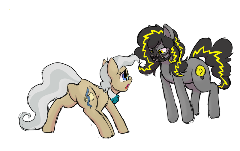 Size: 1401x884 | Tagged: questionable, artist:doomfister, artist:plaguetyranno, artist:silent-e, derpibooru import, mayor mare, oc, oc:bug-zapper, earth pony, pony, female, image, imminent vore, mare, png, story in the source