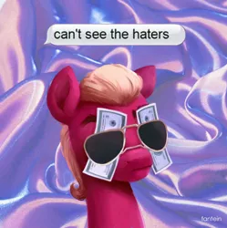 Size: 948x951 | Tagged: safe, artist:fantein, derpibooru import, sprout cloverleaf, earth pony, pony, can't see the haters, g5, image, male, png, solo, stallion