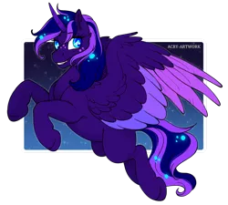 Size: 1600x1440 | Tagged: safe, artist:acry-artwork, derpibooru import, oc, unofficial characters only, alicorn, pony, alicorn oc, horn, image, png, solo, wings