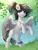 Size: 2500x3325 | Tagged: safe, artist:hakaina, derpibooru import, oc, unofficial characters only, pegasus, pony, female, fluffy, image, jpeg, looking at you, mare, rearing, solo, spread wings, wings