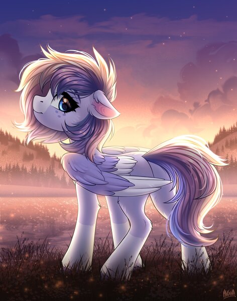 Size: 2342x2975 | Tagged: safe, artist:hakaina, derpibooru import, oc, unofficial characters only, pegasus, pony, image, jpeg, solo