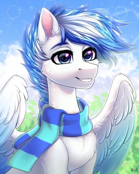 Size: 2000x2500 | Tagged: safe, artist:hakaina, derpibooru import, oc, unofficial characters only, pegasus, pony, image, jpeg, solo