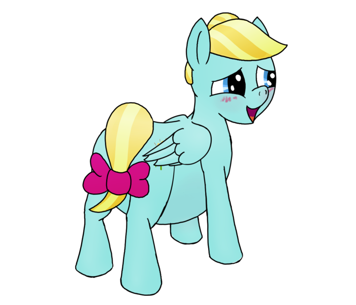 Size: 1197x1024 | Tagged: safe, artist:frilanka, derpibooru import, helia, pegasus, pony, belly, big belly, blushing, bow, butt, cute, female, image, mare, plot, png, simple background, solo, tail, tail bow, transparent background, wings