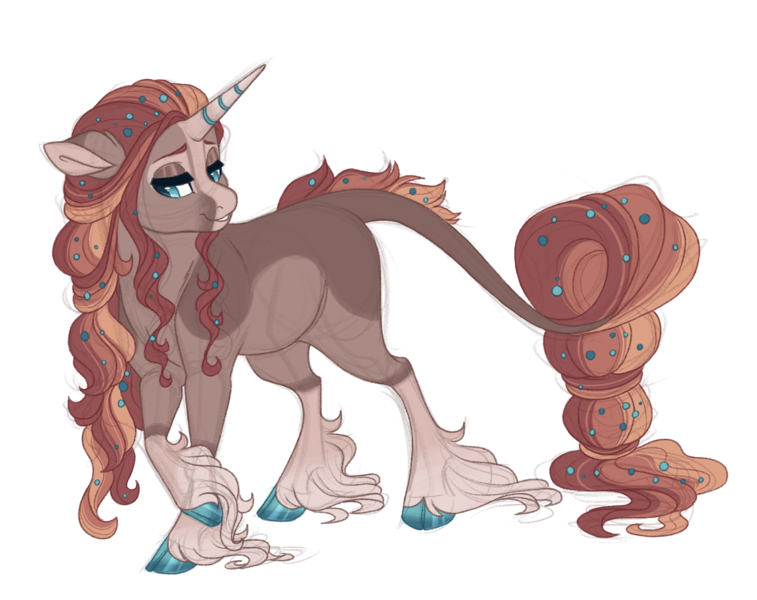 Size: 2900x2300 | Tagged: safe, artist:gigason, derpibooru import, oc, oc:renee seance, pony, unicorn, female, image, magical gay spawn, mare, offspring, parent:stygian, parent:sunburst, parents:styburst, png, simple background, solo, transparent background, unshorn fetlocks