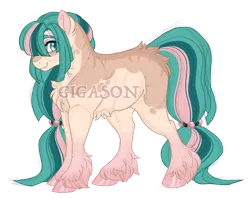 Size: 2900x2300 | Tagged: safe, artist:gigason, derpibooru import, oc, oc:thistle, earth pony, pony, female, image, magical lesbian spawn, mare, obtrusive watermark, offspring, parent:somnambula, png, simple background, solo, transparent background, watermark